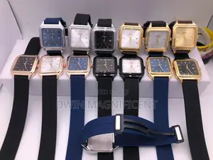 Stylish Casio Rectangular Watch – Multiple Colors Available!