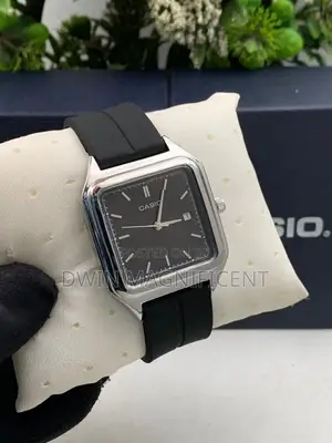 Stylish Casio Rectangular Watch – Multiple Colors Available!
