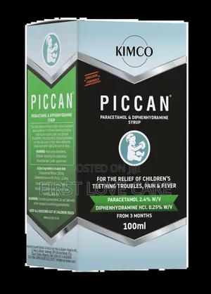 Kimco Piccan Children Teeth , Fever and Pain Relief