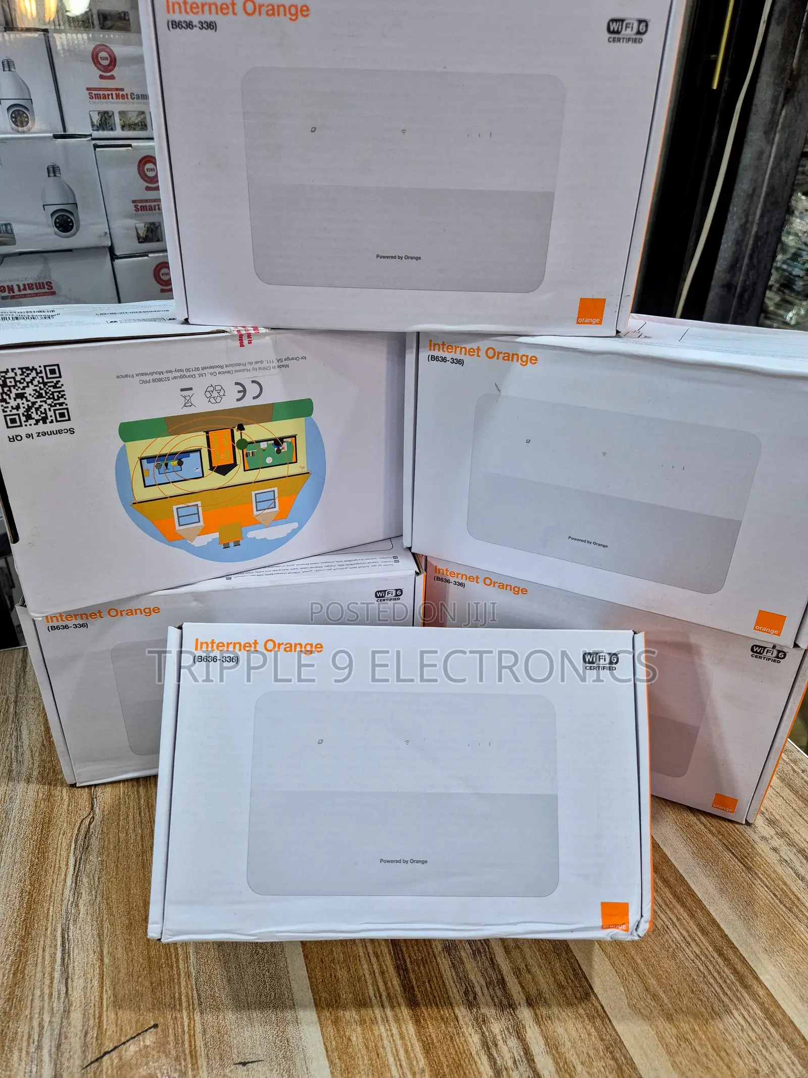 Huawei Universal Orange Flybox 4g+ Router