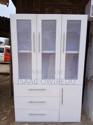 Multi Purpose Wardrobe With Glass Door