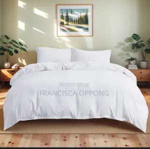 Luxurious Home White Duvet 7 Pieces Set