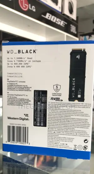 Official Western Digital Expansion SSD for Playstation