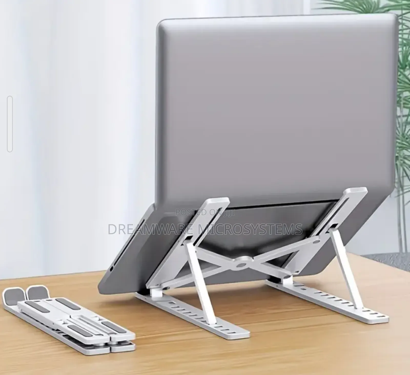 Portable Foldable Laptop Stand Adjustable Cooling Support