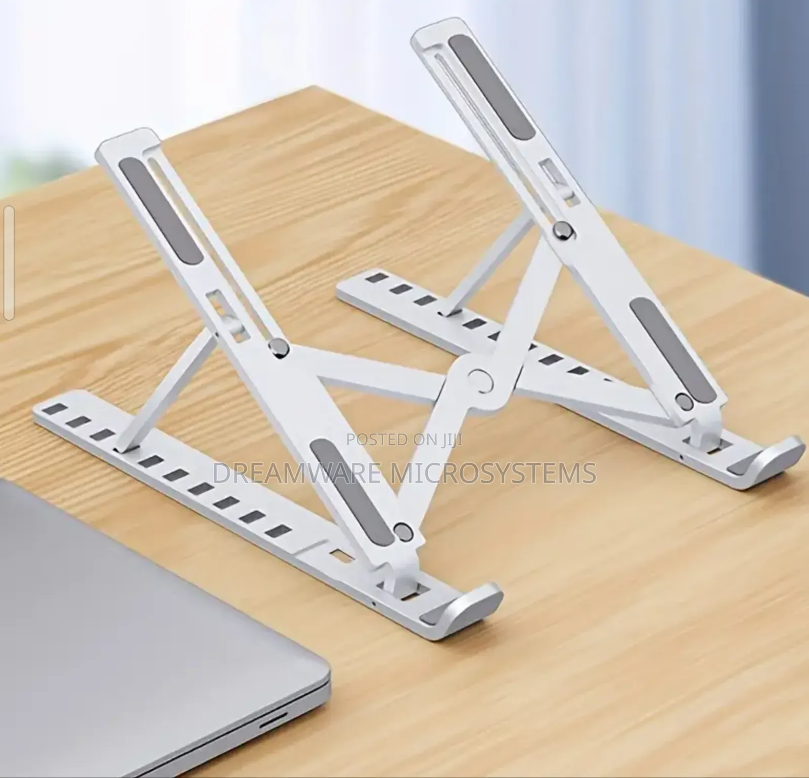 Portable Foldable Laptop Stand Adjustable Cooling Support