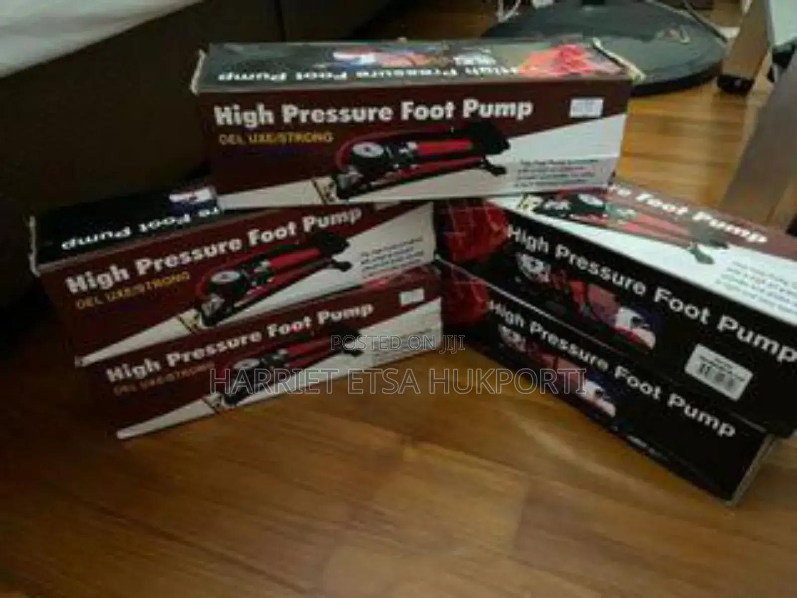 Brand New Manual Pressure Foot Tyre Pump
