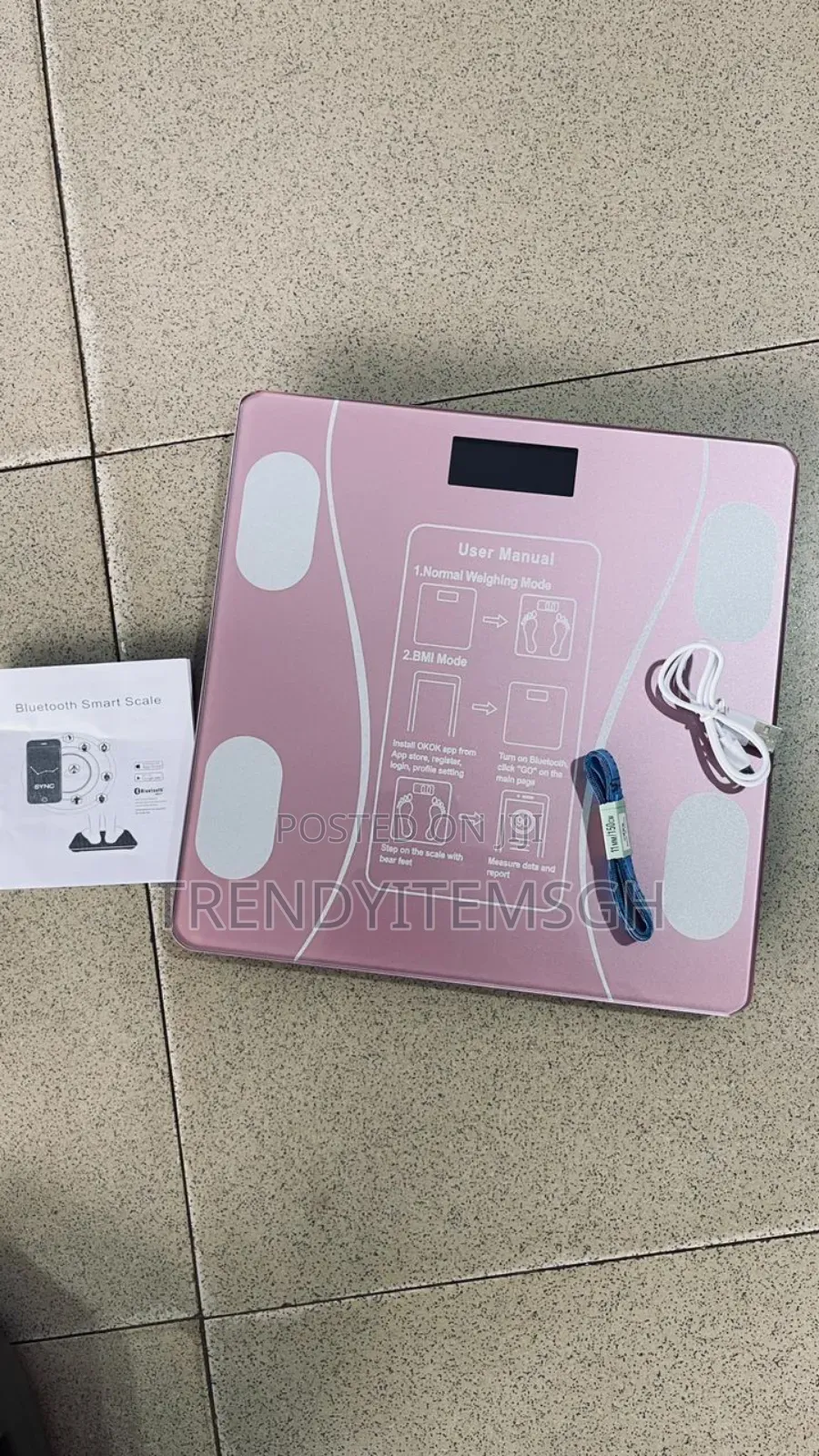 Smart Digital Body Fat Weighing Scale