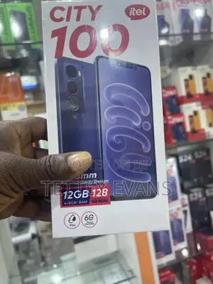 New Itel City 100 128 GB Black