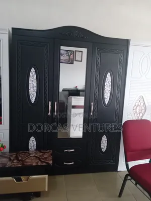 Clothes Systemic Wardrobe With a Hanging Rall