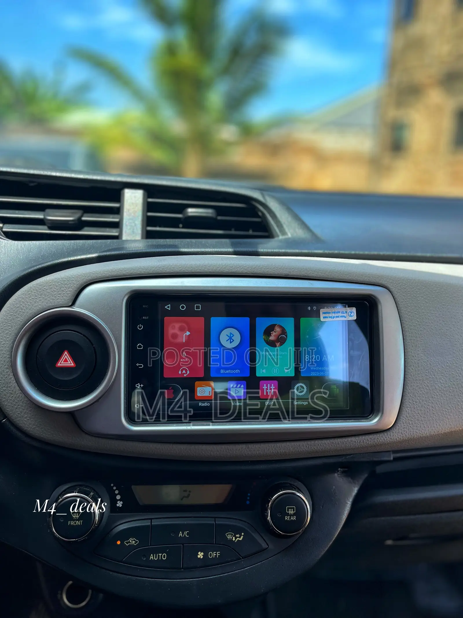 Original 7inch Android Stereo For Vitz 2013