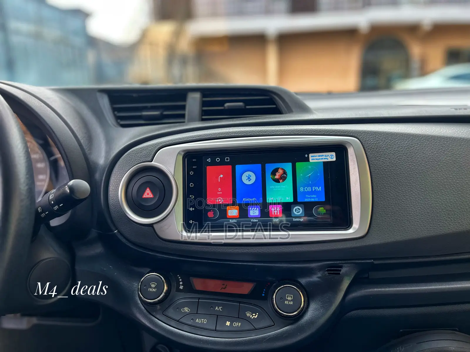 Original 7inch Android Stereo For Vitz 2013