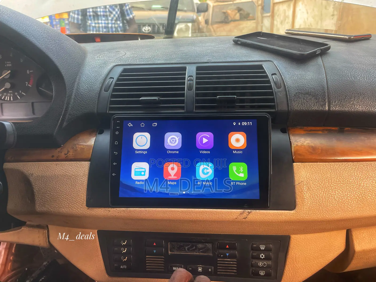 Original Android Stereo For Bmw X5 2002 Model
