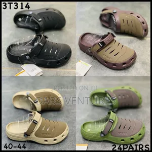 Iconic Gent Clogs Crocs Wear. 40-47