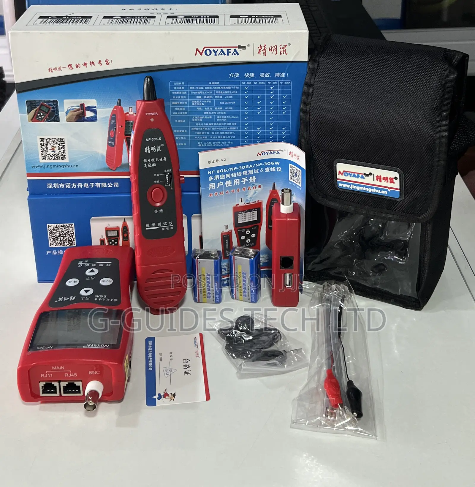 Noyafa Nf-306 Multi-purpose Network Cable Tester And Tracker