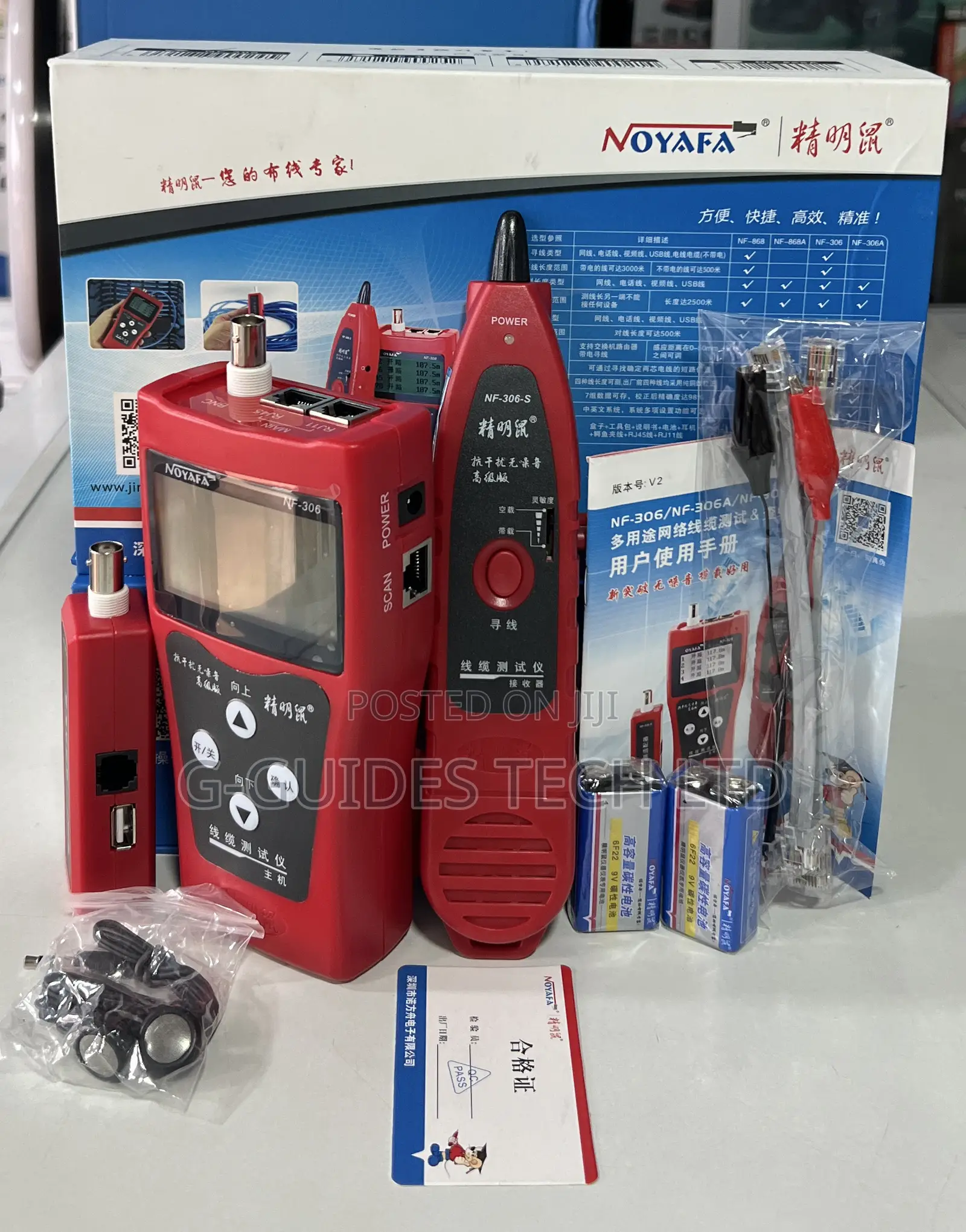 Noyafa Nf-306 Multi-purpose Network Cable Tester And Tracker