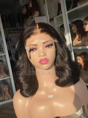 10”Raw Donor Natural B With 5x5 Closure Loose Wavy Bouncy