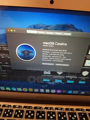 Laptop Apple MacBook Air 4GB Intel Core I7 SSD 128GB