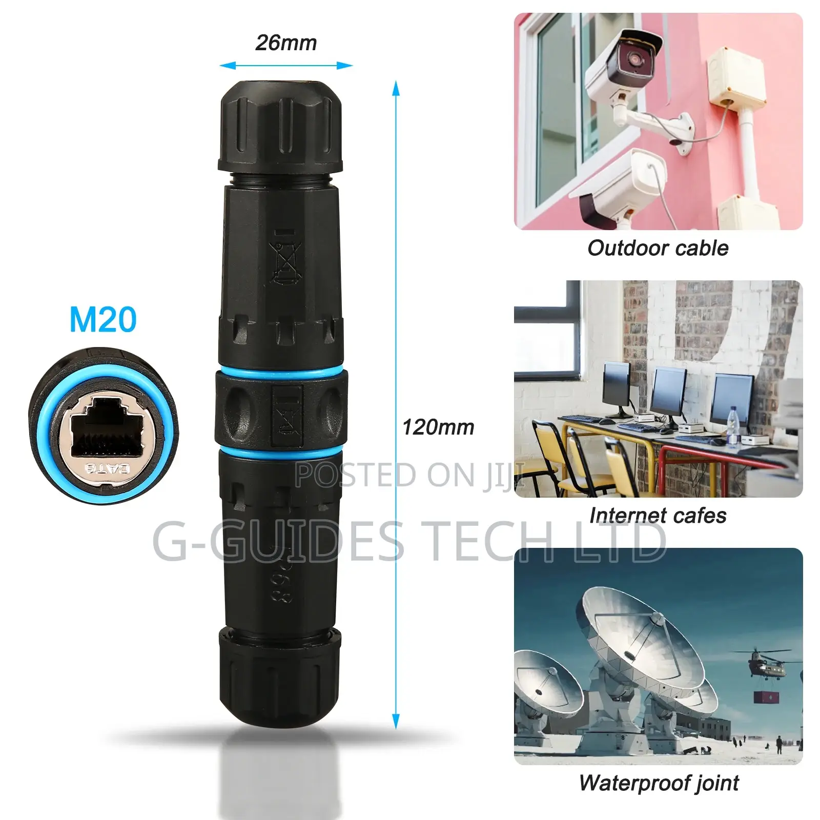 Rj45 Coupler for Outdoor, Rj45 Cat6 Joiner Outdoor