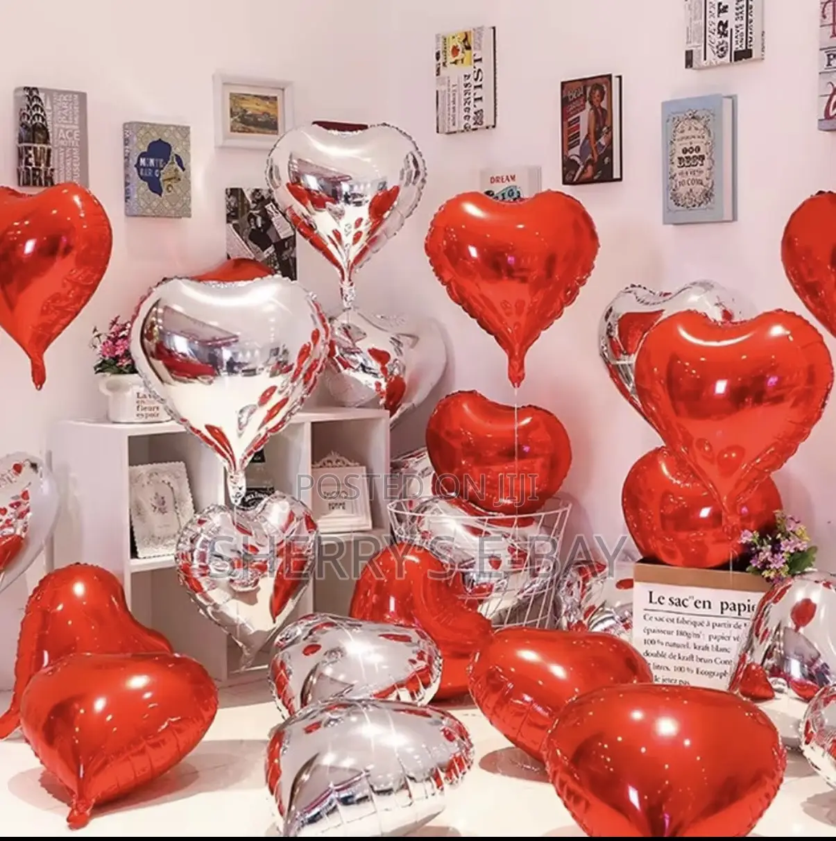 10pcs Decorative Love Balloons
