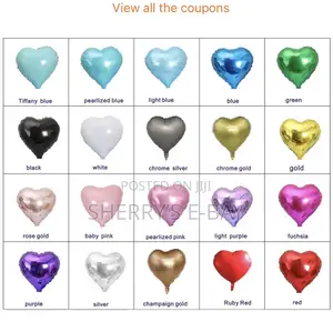 10pcs Decorative Love Balloons