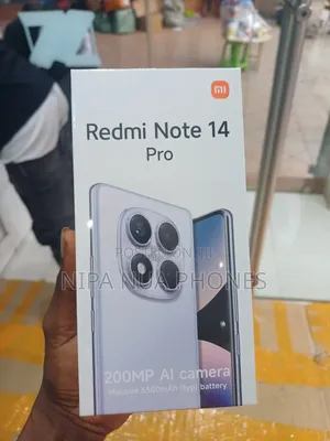 New Xiaomi Redmi Note 14 Pro 256 GB Black