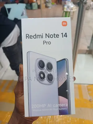 New Xiaomi Redmi Note 14 Pro 256 GB Black