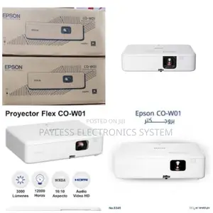 Epson Epson Projector Co-W01 3000 Ansi Lumens Projector