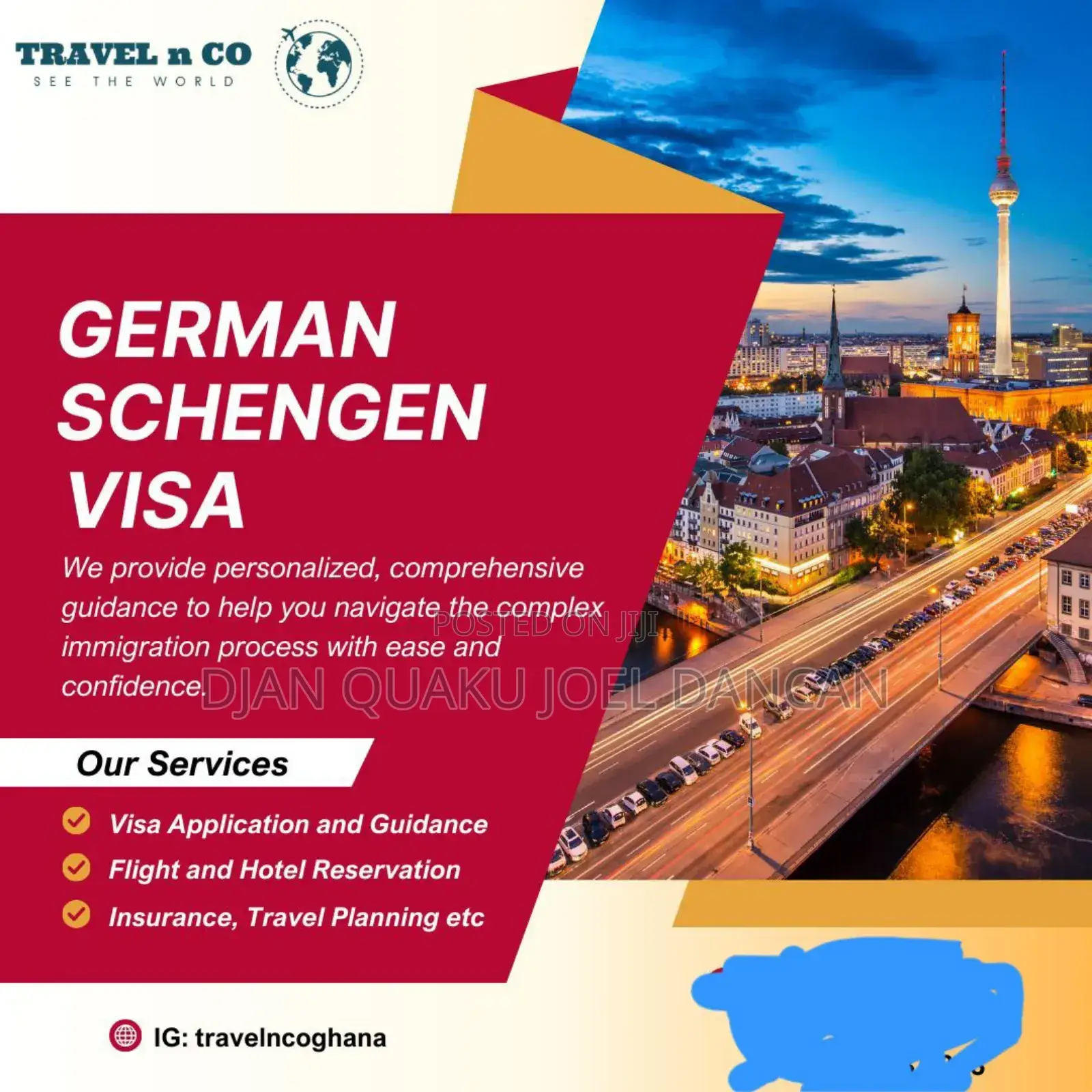 German Visa, Tourism, or Visit. [We Do Turkey Visa  Too]