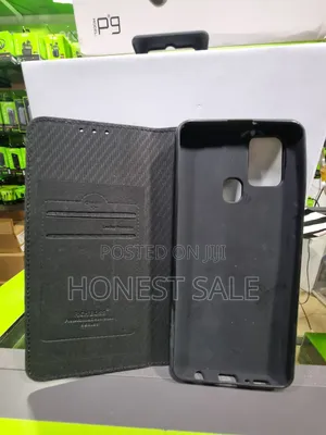 Samsung Galaxy A21s Leather Flip Case