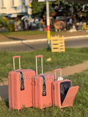 3set Classic Anticrake Luggages With Laptop Compartment