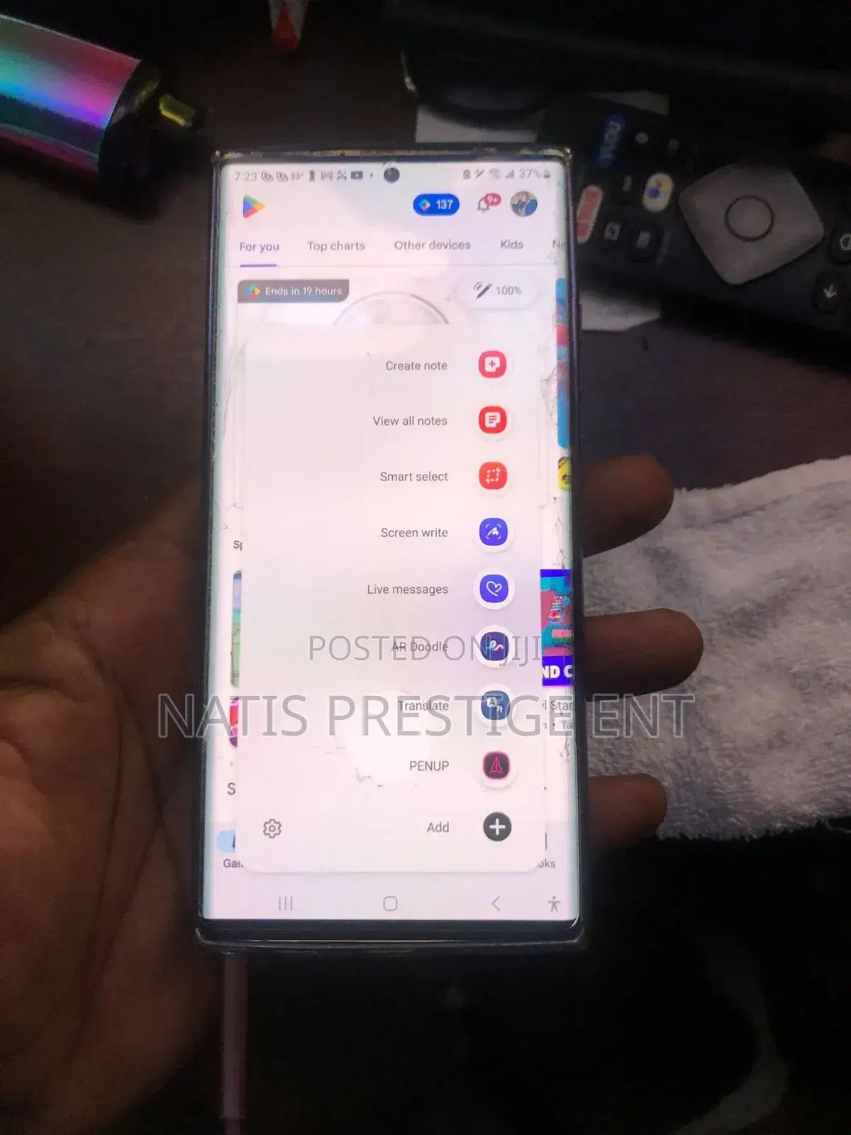 Samsung Galaxy Note 10 Plus 256 GB Black