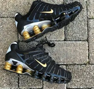 Nike Shox Tl "Black/Metallic Gold" Sneakers