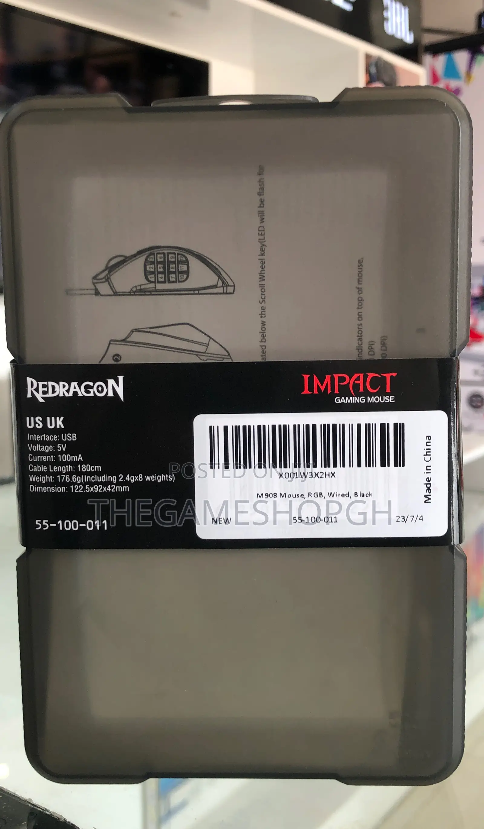Redragon M908 Gaming Mouse