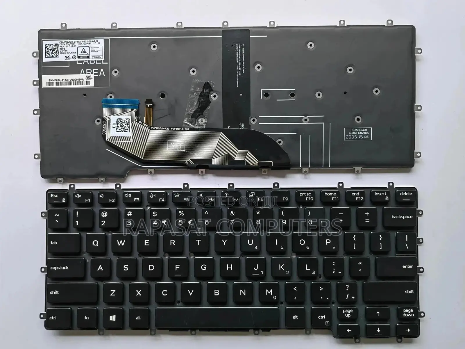 Dell 9410 7400 Backlit Keyboard