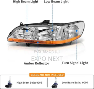 1998-2002 Headlight for Honda Accord Sedan