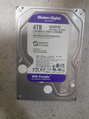4tb Wd Purple Surveillance Internal Hard Drive Hdd - Sata