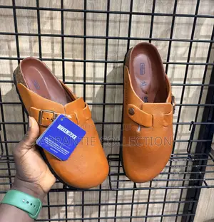 Boston Birkenstock Pure Leather Brown