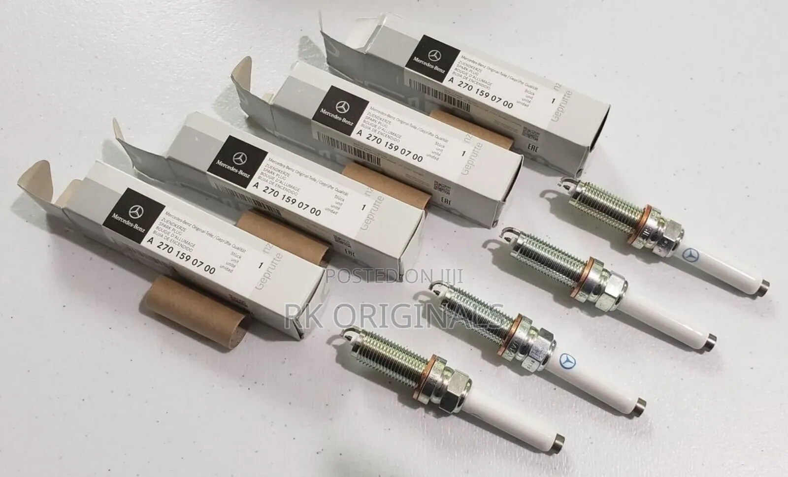 Benz Cla/Gla/Glc/E300/C300/Slk Spark Plugs Germany🇩🇪