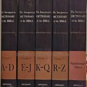 The Interpreter's Dictionary of Bible Complete
