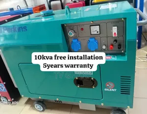 Stay Ahead Power Oss Perkins 10kva 13000watts Diesel Silent