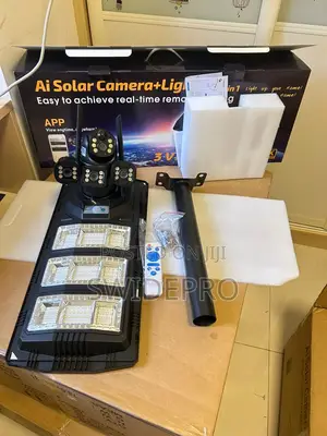 Ai 4g Solar Camera + Lighting System