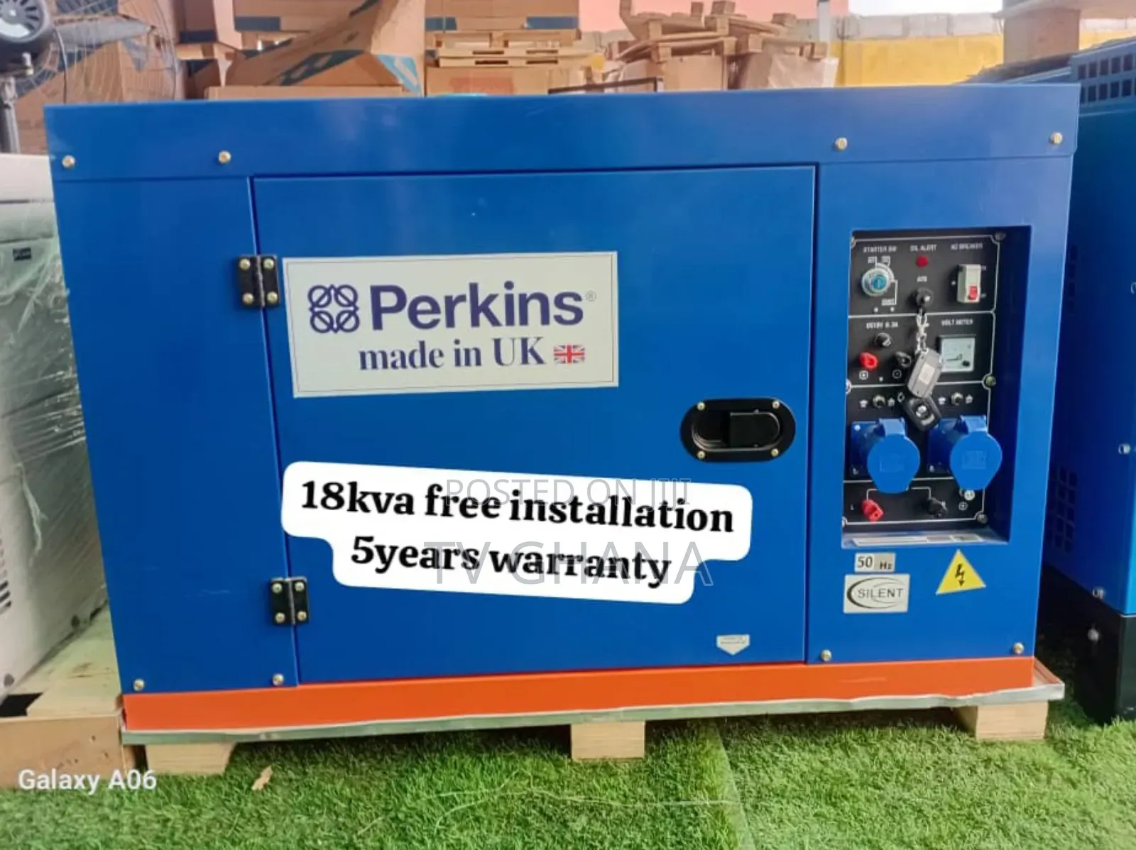 Set the Power Standard Perkins 18kva Diesel Generator 18kva