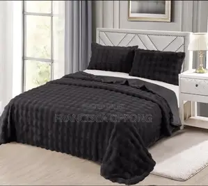 Super Soft Warm Fluffy Blanket 3pieces,Available In Colors