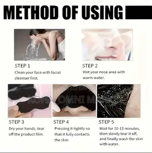 10pcs Nose Blackhead Remover Pore Strips