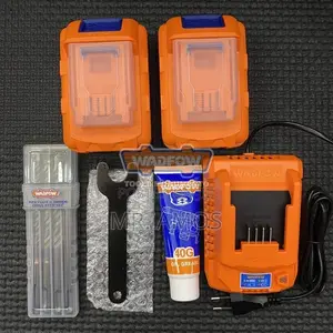 20v Cordless Rotary Hammer + 9pcs Accessories Set - Wlm1b282