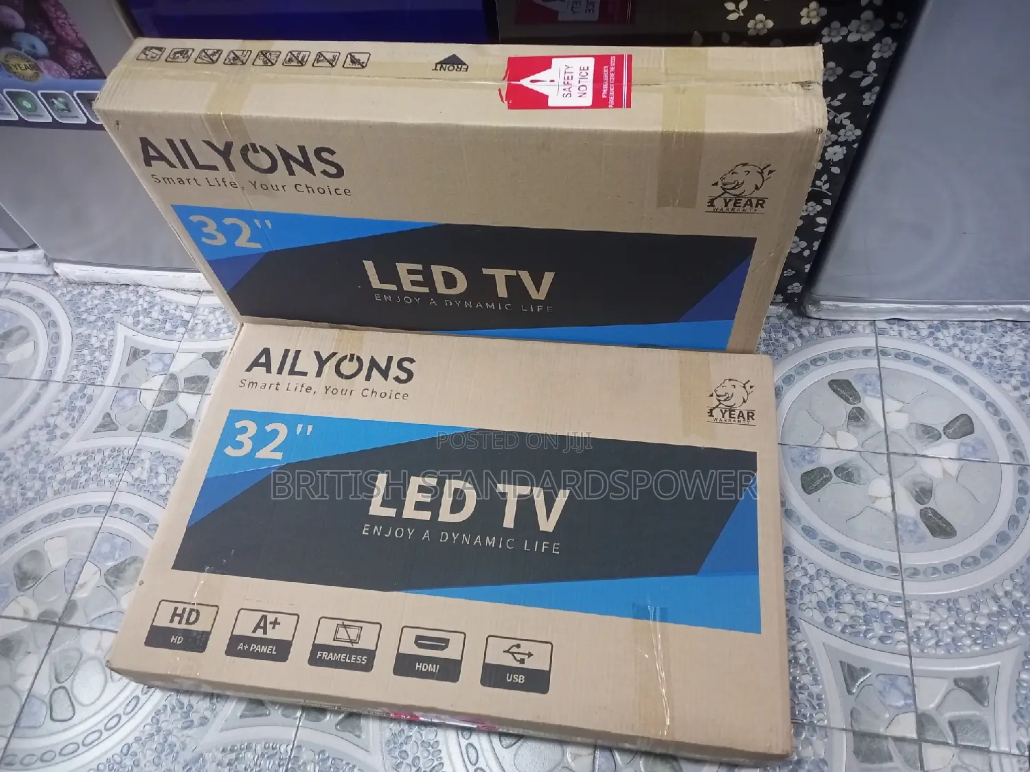 Les3200w-M Ailyons 32 Inches Digital Tv One Year Warranty