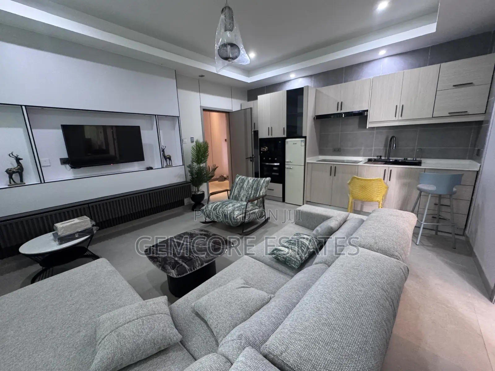 Furnished 1bdrm Apartment in Ogbojo, East Legon for rent