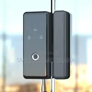 Fingerprint Smart Lock for Frameless Glass Doors