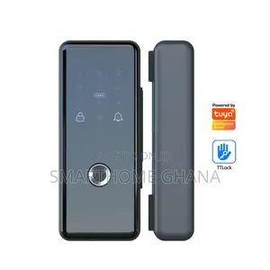 Fingerprint Smart Lock for Frameless Glass Doors