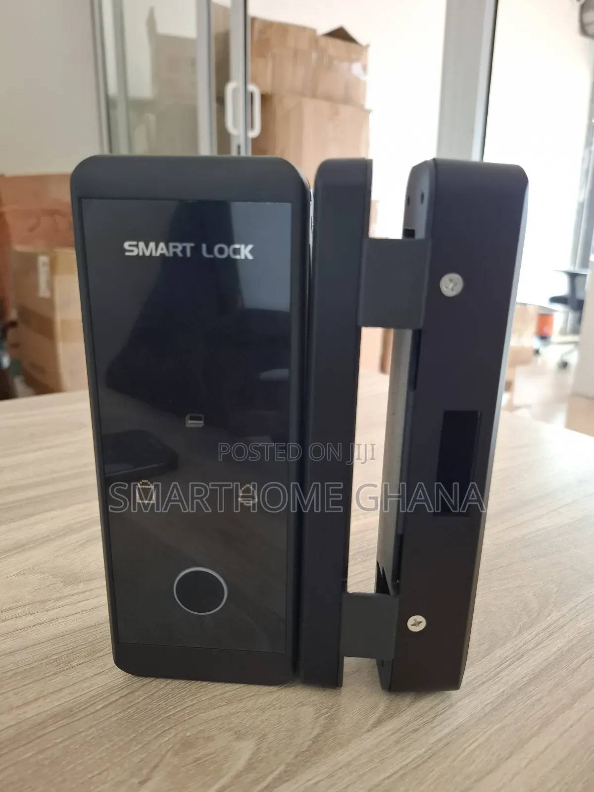 Fingerprint Smart Lock for Frameless Glass Doors